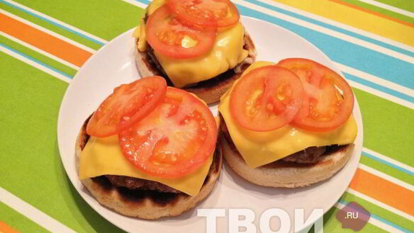 ШАГ 6. чизбургер