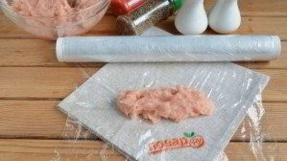 ШАГ 4. домашние сосиски из курицы