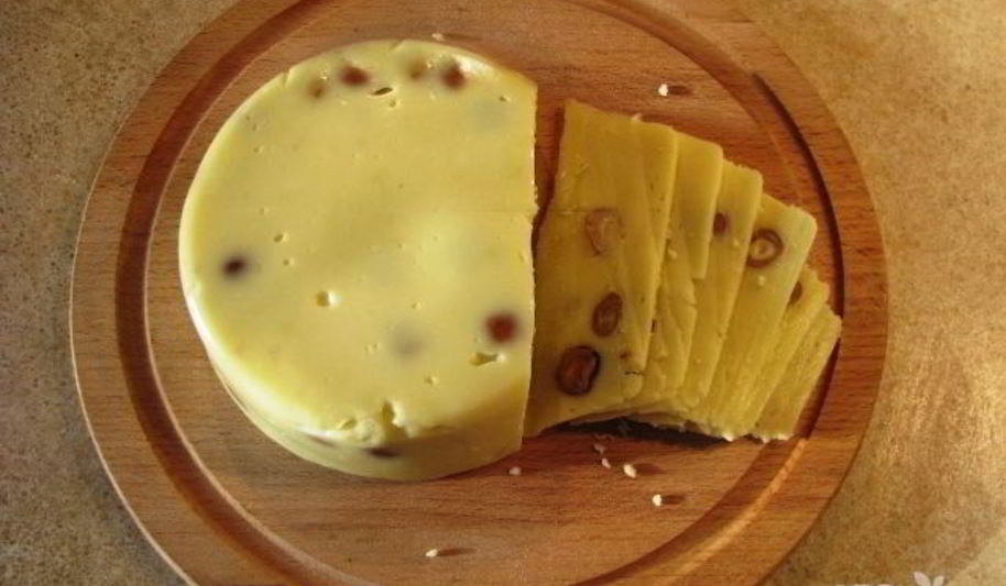 Рецепт домашний сыр из молока и творога