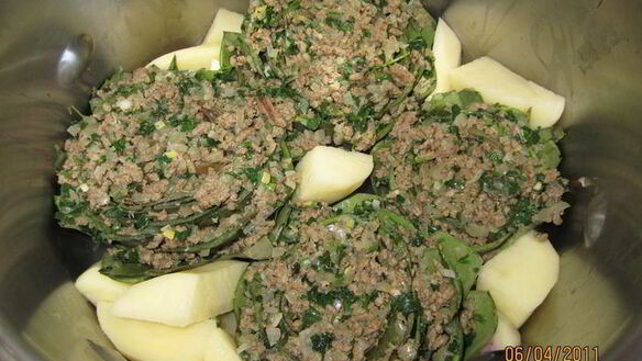 ШАГ 4. фаршированный артишок по-средиземноморски