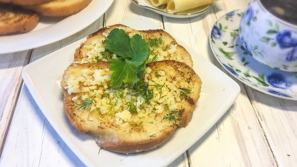 ШАГ 4. гренки с сыром