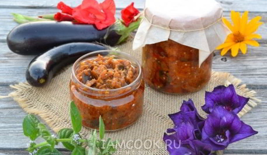 Рецепт баклажанная икра в мультиварке