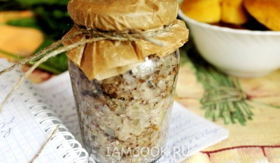 Рецепт грибная икра из маслят