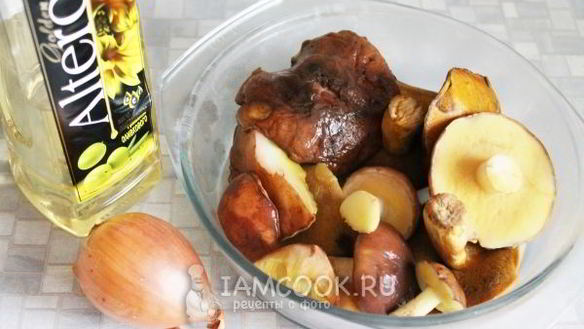 ШАГ 3. грибная икра из маслят