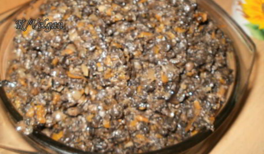 Рецепт икра грибная