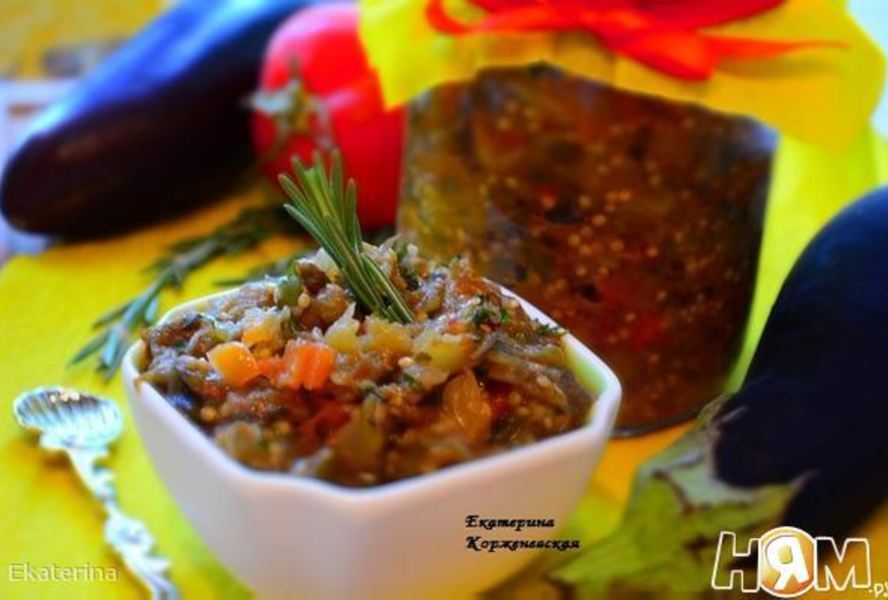 Икра из баклажанов