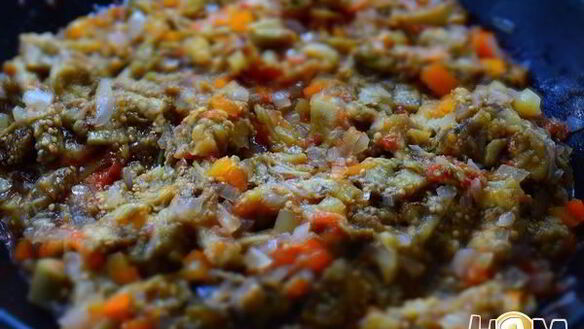 ШАГ 10. икра из баклажанов