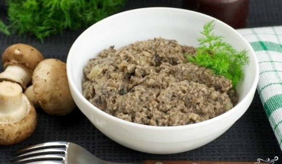 Рецепт икра из грибов