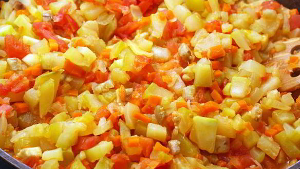 ШАГ 6. икра из кабачков