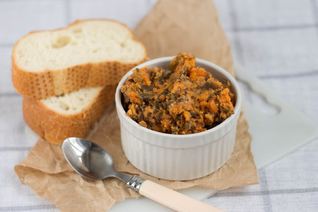 Икра из манки и морской капусты