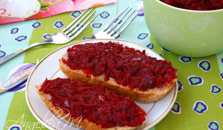 Рецепт икра из вареной свеклы