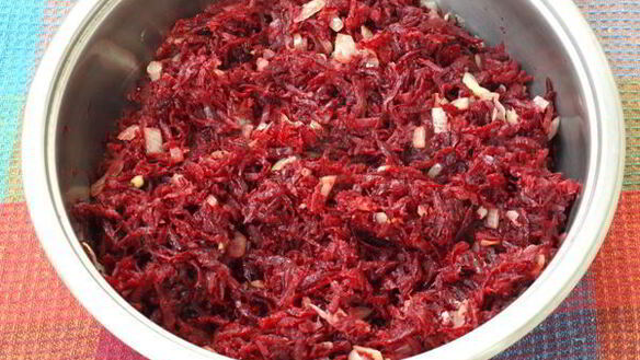 ШАГ 3. икра из вареной свеклы