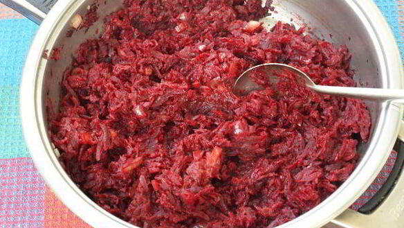 ШАГ 4. икра из вареной свеклы