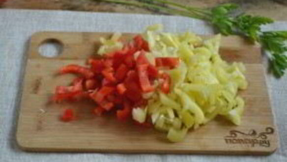 ШАГ 3. икра кабачковая с перцем и помидорами