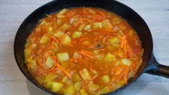 ШАГ 5. кабачковая икра из обжаренных кабачков