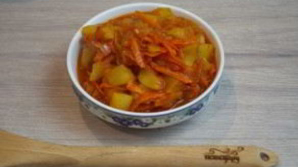 ШАГ 6. кабачковая икра из обжаренных кабачков