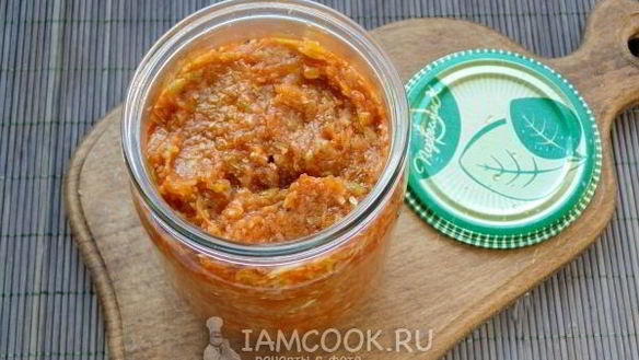 ШАГ 18. кабачковая икра на зиму