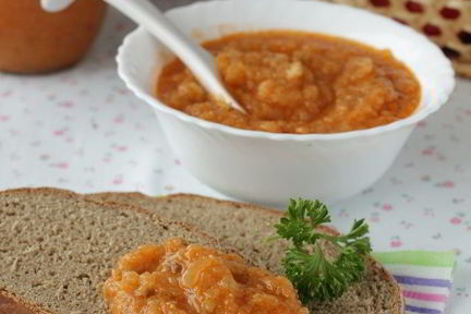 Кабачковая икра с майонезом