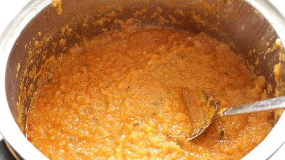 ШАГ 3. кабачковая икра с майонезом