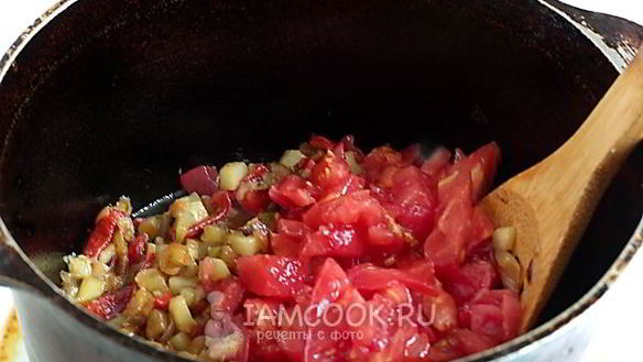 ШАГ 8. кабачково-баклажанная икра по-восточному