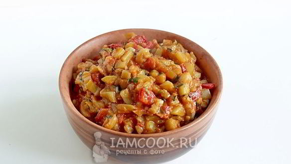 ШАГ 10. кабачково-баклажанная икра по-восточному