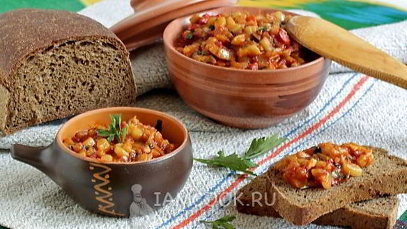 ШАГ 11. кабачково-баклажанная икра по-восточному