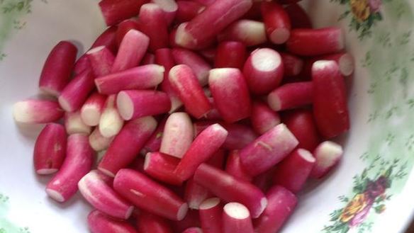 ШАГ 2. карамелизованный жареный редис