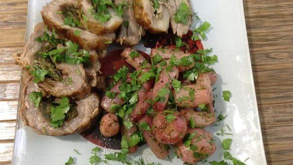 ШАГ 6. карамелизованный жареный редис