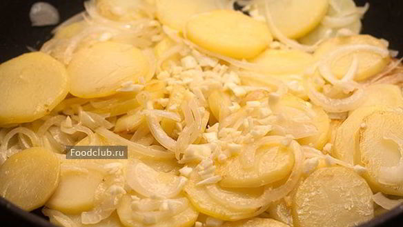 ШАГ 3. картофельная тортилья