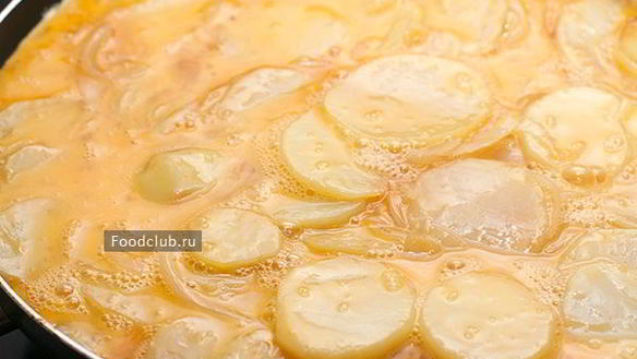 ШАГ 5. картофельная тортилья