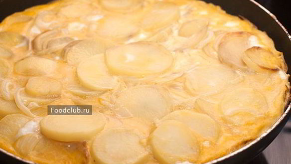 ШАГ 6. картофельная тортилья