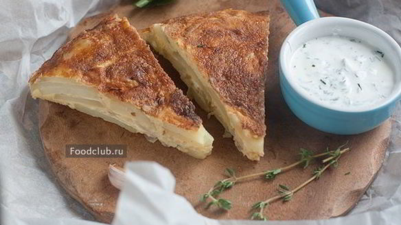 ШАГ 8. картофельная тортилья