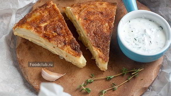 ШАГ 9. картофельная тортилья