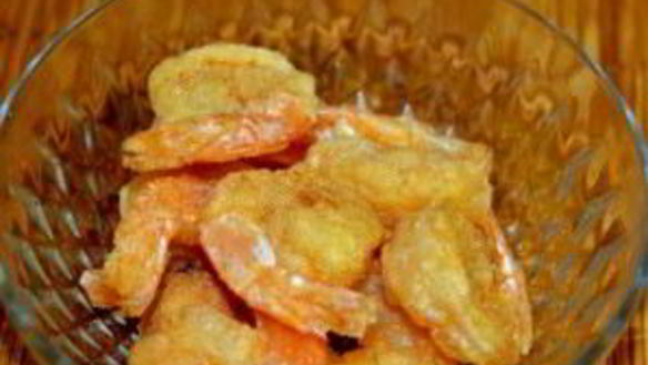 ШАГ 2. креветки в кляре по-тайски