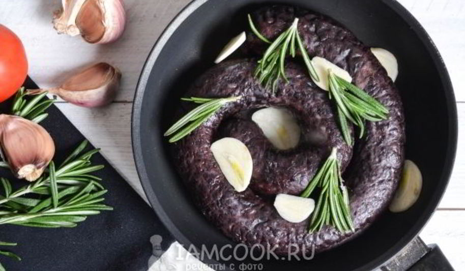 Рецепт кровяная колбаса с гречкой