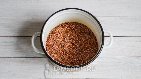 ШАГ 9. кровяная колбаса с гречкой