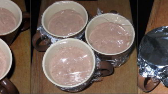 ШАГ 4. куриная колбаса в кружке