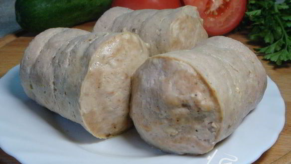 ШАГ 7. куриная колбаса в кружке