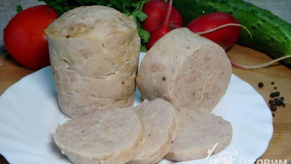 ШАГ 8. куриная колбаса в кружке