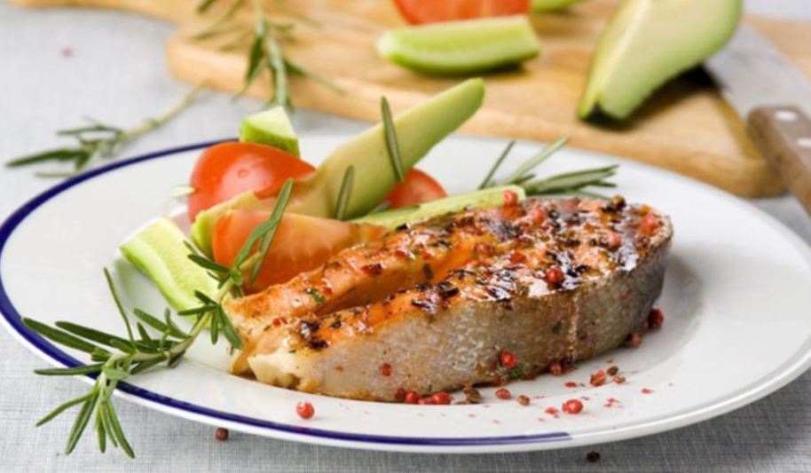 Рецепт маринованная семга гриль