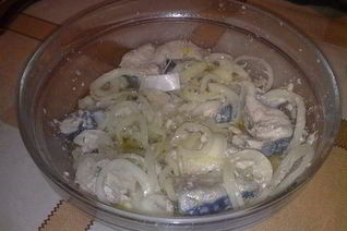 Маринованная скумбрия