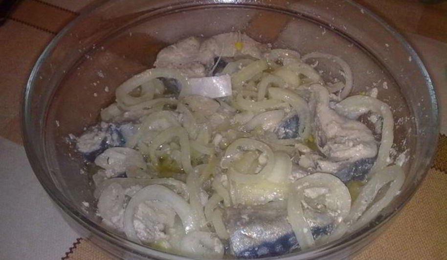 Рецепт маринованная скумбрия