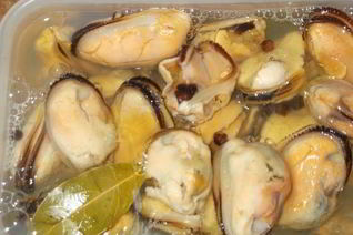 Маринованные мидии