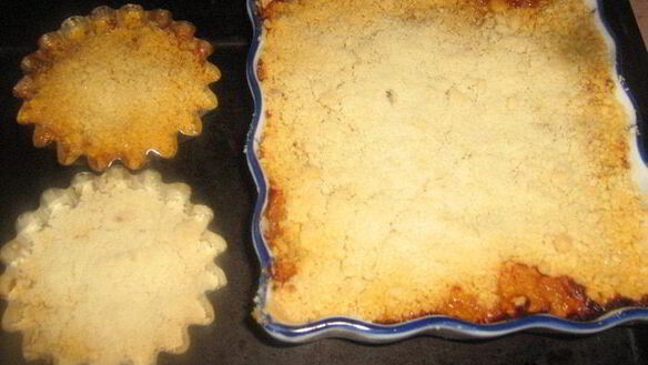 ШАГ 3. мясной крамбл с цукини