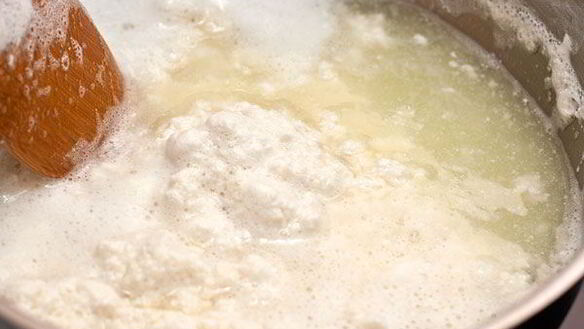 ШАГ 5. обезжиренный сыр