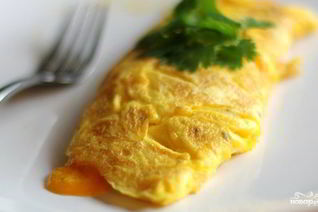 Омлет с молоком