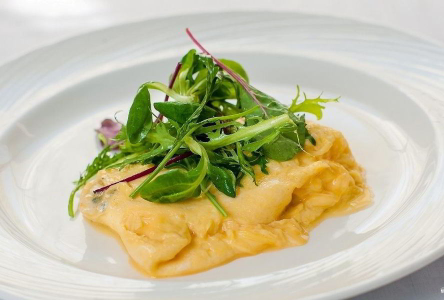 Французский омлет с сыром