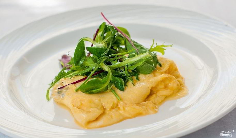 Рецепт французский омлет с сыром