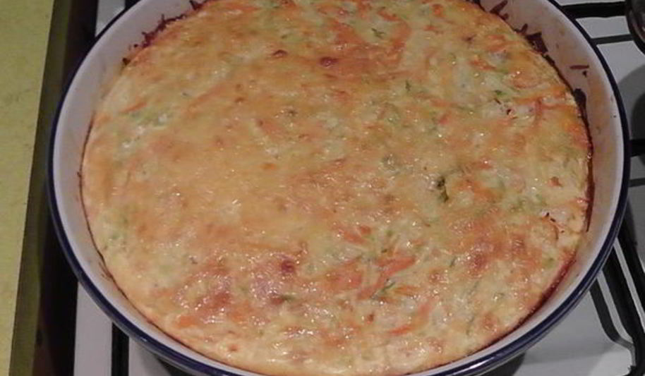 Рецепт фриттата из кабачков и моркови