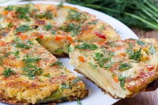 Фриттата из овощей